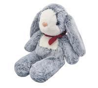 Qukoielly en Peluche de Lapin | Jouet en Peluche Animal Mignon - Coussin De Décoration en Lapin Câlin | pour Femmes, Garçons, Filles, Tout-Petits, Adolescents, Adultes