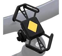 Qukoielly Support De Téléphone pour Bicyclette - Clip en Silicone avec Absorption des Chocs - Support pour Téléphone de Vélo | pour Adultes Déplacement Tourisme Course Voyage