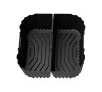 Qukoielly Tapis Silicone pour Air Fryer | Accessoires pour Four et Micro-Ondes | Tapis Réutilisable pour Friteuse sans Huile, Cuisson, Four, Préparation des Repas, Restaurant, Cuisine