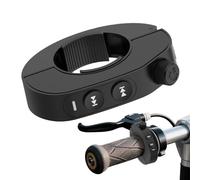 Qukoielly Télécommande Bouton Média | Boutons Audio À Roue Imperméable Et Rotative,Design de Remplacement Rotatif Stable, Étanche et Sûr pour Usage Universel avec Scooters et Motos