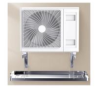 Qulamrdk Bac Condensat Clim Acier Inoxydable, de Récupération Rectangulaire pour Climatiseur Du Avec Drain Résistant Universel(12.7x31.4in/32.5x80cm)