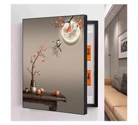 Qulamrdk Cache Compteur Electrique, Cache Tableau Electrique Decoratif Cacher Les Peintures Art Mural avec Cadre Poster DéCoration Décoration Cacher Peintures(A,19.6inx23.6in/50 x 60 cm)