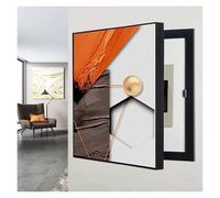 Qulamrdk Cache Tableau Electrique Peintures de Cache-Panneau Électrique Cache-Compteur Électrique D'intérieur Multifonctionnel Amovible Peinture Décorative(C,40x50cm)