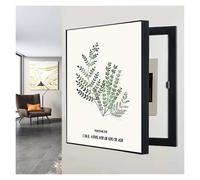 Qulamrdk Cache Tableau Electrique Peintures de Cache-Panneau Électrique Cache-Compteur Électrique D'intérieur Multifonctionnel Amovible Peinture Décorative(B,30x40cm)