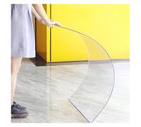 Qulamrdk Feuilles de Toit En Polycarbonate, Plaques Remplacement 1mm Feuille Transparente, Serres Panneaux Toiture Isolants Facile À Couper(0.8x2m/2.62x6.56ft)