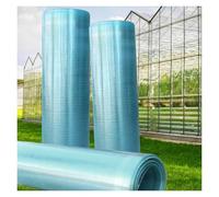 Qulamrdk Plaque Polycarbonate de Serre Résistante aux UV, Panneaux D'éclairage Naturel en Fibre Verre 1mm pour Jardin Garage Hangar Auvent(0.6x6m/1.97x19.68ft)