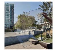 Qulamrdk Plaque Polycarbonate, Plaques de Remplacement 1mm Serre Résistante aux UV Facile À Couper pour Jardin Garage Hangar Auvent(1.56x3m/5.12x9.84ft)