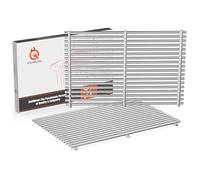 QuliMetal 7528 Grille de Cuisson pour Weber Genesis E/S-310 320 330, Ne Convient Pas à Genesis II/LX E310/340, S340, 49,5 x 33 cm Accessoire de pièces de Rechange pour Genesis