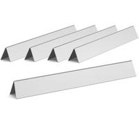 QuliMetal 7540 Barres Flavorizer pour Weber Genesis E310 E320 S310 S320 EP310 EP320 (2007-2010) avec boutons latéraux, 62,2 cm en acier inoxydable, pièces de rechange pour Weber 7539 7540