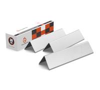 QuliMetal 7635 Flavorizer Bars pour Weber Spirit E210, E220, S210, S215 (Commandes frontales), 38,9 cm Acier Inoxydable pour Weber Spirit 200 & GS4 Spirit II E/S 210, 220, 215