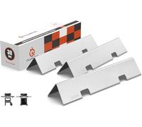 QuliMetal 7635 Flavorizer Bars pour Weber Spirit E210, E220, S210, S215 (Commandes frontales), 38,9 cm Acier Inoxydable 304 pour Weber Spirit 200 & GS4 Spirit II E/S 210, 220, 215