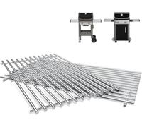 QuliMetal 7637 Grille en Acier Inoxydable 44,5 cm pour Weber Spirit E210, E220, S210, S215 (avec Commandes frontales), 7MM Grille pour Weber Spirit 200 & GS4 Spirit II E/S 210, 220, 215