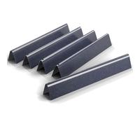 QuliMetal Barres aromatisantes de 44,5 cm pour barbecues Weber Genesis 300 310 E310 E320 E330 S310 S320 S330 avec boutons de commande avant, plaq