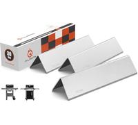 QuliMetal Barres Flavorizer SUS304 7635, 38,9 cm pour Weber Spirit E210, E220, S210, S215, Spirit série 200 et Spirit II E210/E220 GS4 avec Commandes frontales, remplace Weber 67045