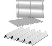 QuliMetal Flavorizer Bars & grilles pour Weber Spirit E-310/320/330/315 GS4 Spirit II E-310/S-310/E-330 (Commandes frontales), pièces INOX pour Weber 7636/7639