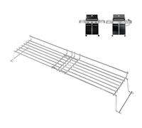 QuliMetal Support chauffant pliable en acier inoxydable pour Weber Genesis 300 Series (2007-2016) Genesis E310 E320 E330 S310 S320 S330 Remplacem