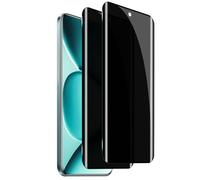 QULLOO 2 pièces Anti-Espion Verre Trempé pour Xiaomi Redmi Note 15 Pro Plus 5G/ Poco M8 Pro, 9H Anti Espion Dureté Privacy Protection écran, Anti-Rayures Anti-Spy Film Sans Bulles