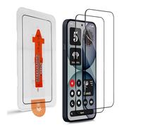 QULLOO 2 pièces Verre Trempé pour Nothing Phone 4a, 9H Dureté Vitre Protection écran, HD Anti-Rayures Film avec Kit Automatique