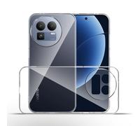 QULLOO Coque pour Realme GT8/ GT 8, Ultra Transparent Étui de Protection en Silicone Antichoc, Clair Mince Souple TPU Housse Case, Anti-Rayures Anti-Collision Protection