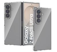 QULLOO Coque pour Samsung Galaxy Z Fold8 Ultra/Fold 8 Ultra, Ultra Transparent Étui de Protection en Silicone Antichoc, Clair Mince Souple TPU Housse Case, Anti-Rayures Anti-Collision Protection
