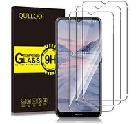 QULLOO Verre Trempé pour Nokia 2.4 / Nokia G10 / Nokia G21/ Nokia G11, Protecteur D'écran Ultra Résistant Dureté 9H Film Protection Écran [3 Pièces]