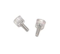 Quluxe Lot de 20 pieds de nivellement réglables pour meubles Diamètre M5 Largeur de la base 13 mm