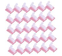 QUMIIRITY 100 pièces Clips Autoadhésifs pour Câbles Organisateur de Câbles Blancs Moyens Résistants à Haute Température Idéaux pour Gestion des Tv USB et Électriques à