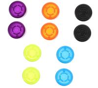 QUMIIRITY 10pcs Capuchons de Pédale D'effet pour Guitare Protection des Footswitches en Abs Facile à Remplacer et Réparer Accessoires pour Guitaristes