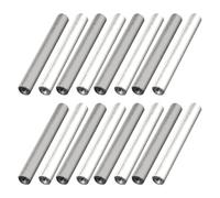 QUMIIRITY 16pcs Tiges de Rechange pour Électrolyseur de Précision en Fer et Aluminium, Fiabilité et Électrolyse pour Expériences en Laboratoire et Production Industrielle