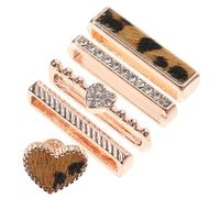 QUMIIRITY 1ensemble Bling Charms Décoratifs Pour Montres Anneaux Pour Bracelet Accessoires De Mode Pour Événements Spéciaux Et Usage