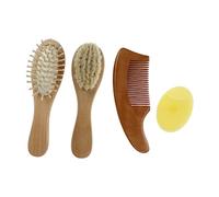 QUMIIRITY 1ensemble Set De Brosse Pour Bain Garçon Fille Kit De Toilettage Doux Avec Peigne Pour Infantile Soins Capillaires