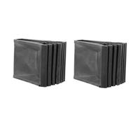 QUMIIRITY 2 pièces Antidérapants pour Échelle Couvre et Flexible de Sécurité pour Escabeau Protection Stable et Longue Durée Compatible avec Échelles Pliantes