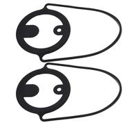 QUMIIRITY 2 pièces Support de Transport Silicone pour Lot de Poignée Portable pour Milk Tea Café et Boissons Chaudes Pratique et pour Sorties Moments Famille
