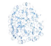 QUMIIRITY 200pièces Mini Tétines Décoratives Accessoires Pour Fête Gender Reveal Ornements Miniatures Décoration Colorée Moments Inoubliables