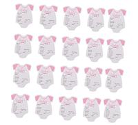 QUMIIRITY 20pièces Cartes De Conseils Prénatales Pour Fête De Accessoires De Photographie Pour Nouveaux-nés Décorations Colorées Et Significatives