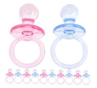 QUMIIRITY 24pièces Lot De Mini-sucettes Décoratives Pour Ornements Pour Fête Prénatale Cadeaux De Naissance