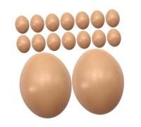 QUMIIRITY 24pièces Œufs Factices Pour Décoration De Pâques Ornements De Jardin Œufs Peints Simulacre Pour Fêtes Et Événements