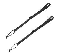 QUMIIRITY 2pcs Sangle de Fixation de Snowboard Réglable en Polyester Laisse de Sécurité pour Snowboard, Améliore la Sécurité et L'esthétique, Ski Voyages