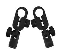 QUMIIRITY 2pièces Clips De Microphone Plastique Pour Support De Micro Levitt Pince De Fixation Résistante Et Pratique Pour Concerts Ktv Et Scènes