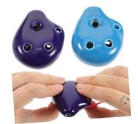 QUMIIRITY 2pièces Flûtes Ocarinas Alto Do à Céramique Avec Cordon Instrument De Musique Ocarina