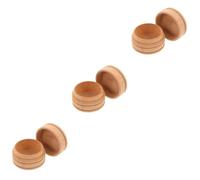 QUMIIRITY 3pièces Boîte Bois Pour Dents De Boîte à Souvenirs Pour Dents De Lait Et Cheveux Fœtaux Conserve Précieusement Les Souvenirs Enfance