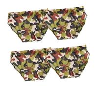QUMIIRITY 4 pièces Lot de Culottes pour Poupée sous Vêtements Réglables et Résistant Accessoires de Vêtements pour Jeux de Déguisement