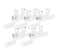 QUMIIRITY 5paires Glissières De Rideaux Magnétiques Électriques De Poulie pour Système De Rideaux Automatiques Accessoires De Traction sans Fuites De Lumière pour Fenêtres Et Bureaux