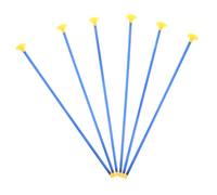 QUMIIRITY 6 Pièces Jeu de Flèches à Ventouse Flèches Plastique pour Garçon Fille avec Ventouses Intérieur et Extérieur Accessoires de Fête Anniversaire pour Garçons et Filles