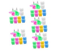 QUMIIRITY 60pièces Boîte à Dents De Lait Pour Rangement Souvenir Des Premières Dents Coffret Mémorial Original