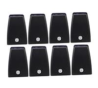 QUMIIRITY 8pièces Clips De Cloison pour Bureau Supports De Séparateur Fixation Stable Panneaux De Bureau Accessoires De Rangement Écran Et Étagère à Panneaux