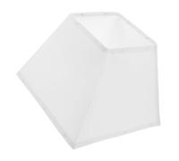 QUMIIRITY Abat-jour Carré Tissu Pour Lampe De Table Et Lampadaire Facile à Assembler Abat-jour Extra Large Compatible Lampes Trapézoïdales Abat-jour Amovible Protection Et Décoration Pour Ch