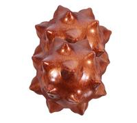 QUMIIRITY Balle de Massage Manuelle Outil de Massage Pratique et Créatif en ABS pour Mains Marron pour Soulager la Tension et Réguler la Circulation Sanguine