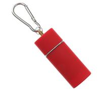 QUMIIRITY Boite Fumeur Portable Métal Cendrier à Fumer Mini Porte-clés Décoration Suspendue