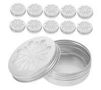 QUMIIRITY Boîtes Porte-odeurs pour Chiens en Aluminium 60ml 10 Pièces Kit De Dressage Réduit Stress Et Améliore pour Entraînement Chien Professionnel